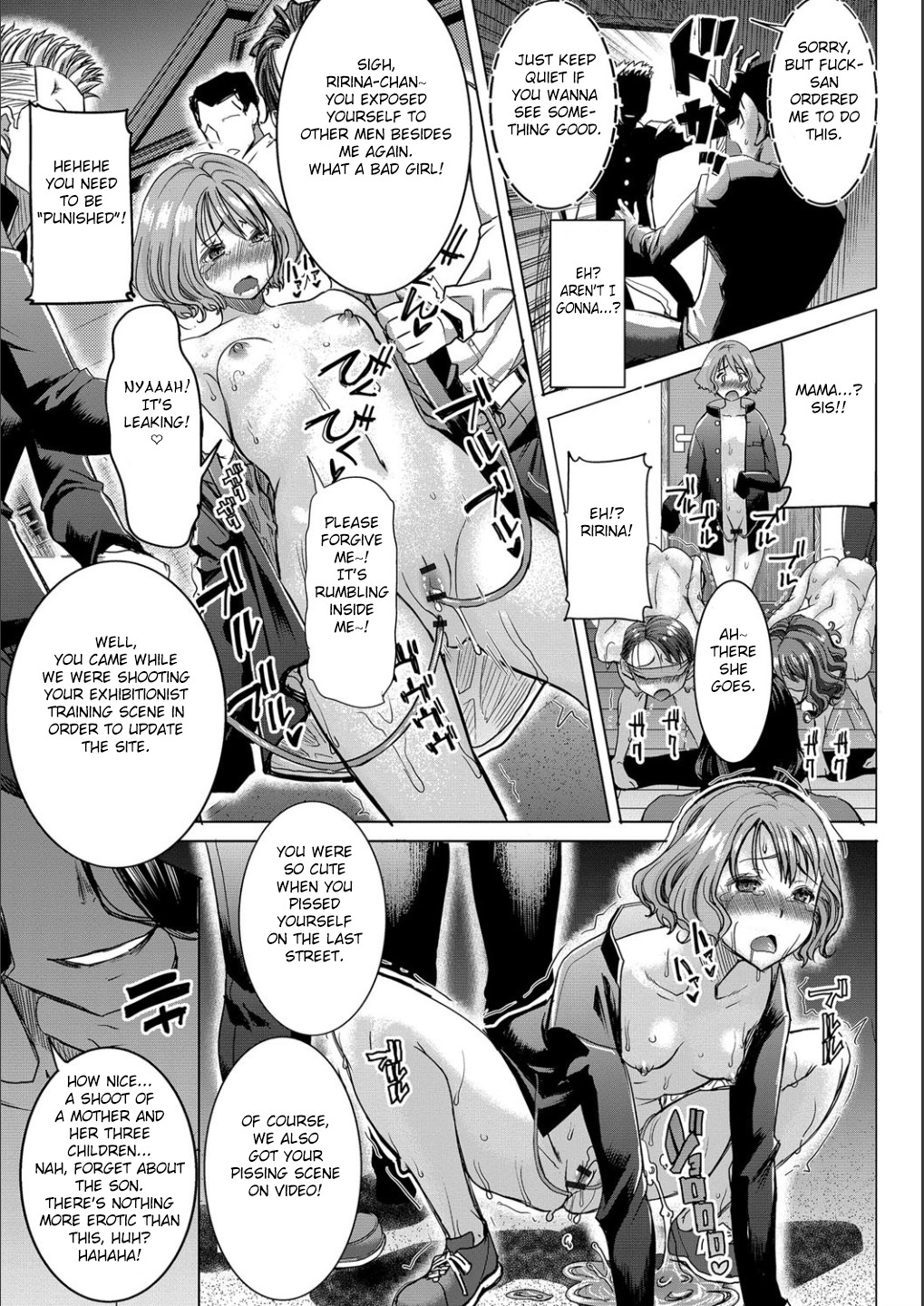 Hentai Manga Comic-Exposing My Family Series-Read-108